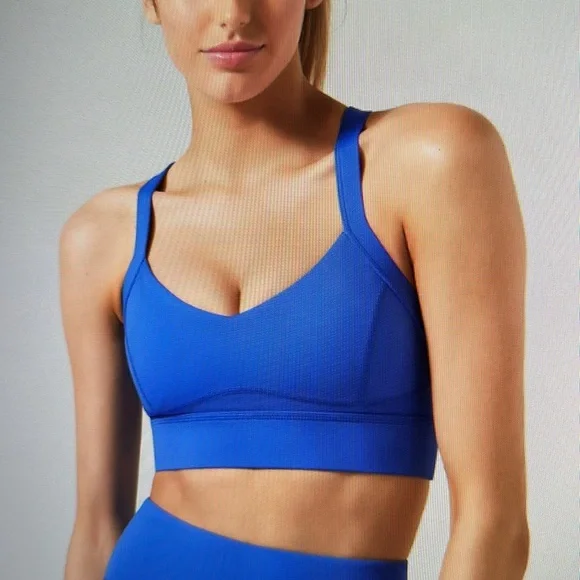 Lilybod Chelsea XR Sports Bra in Cobalt Blue *NWOT
